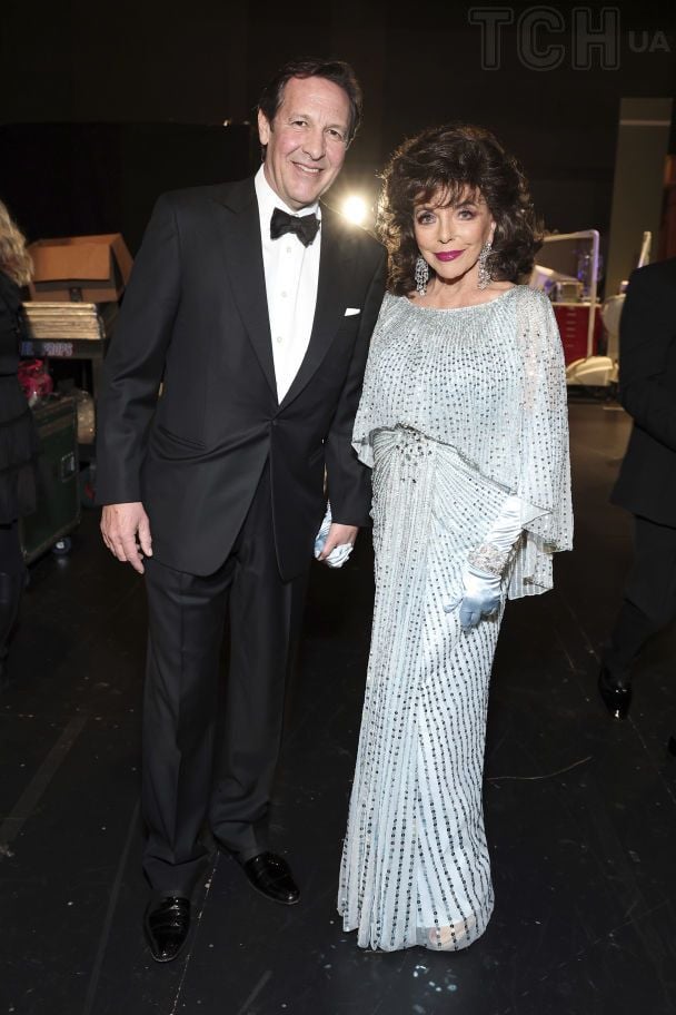 Джоан Коллінз і Персі Гібсон / © Associated Press