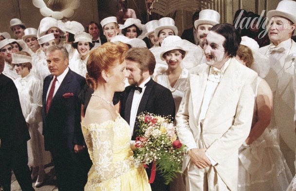 Сара Фергюсон за лаштунками після мюзиклу в Г’юстонській Гранд-опера, 4 листопада 1989 року / © Associated Press