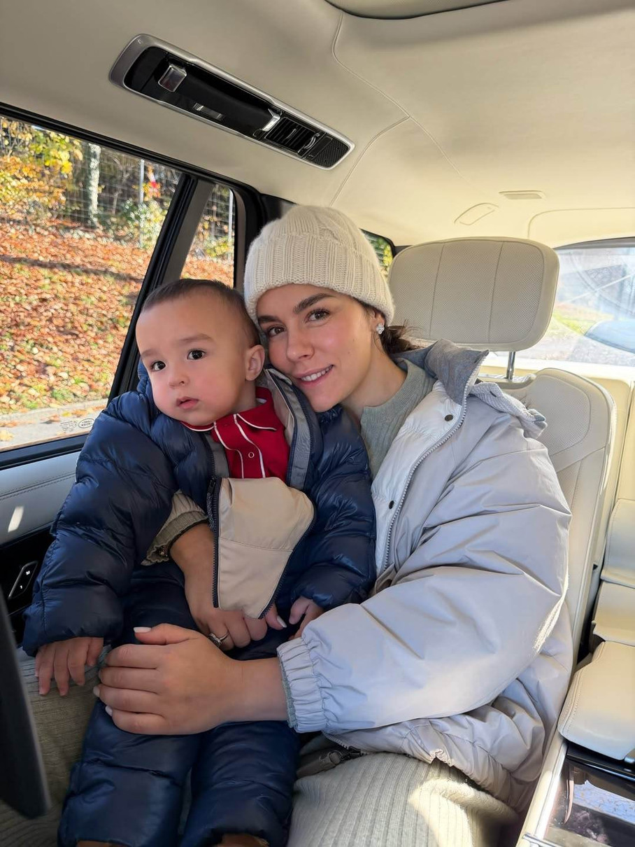 Іванна Онуфрійчук та її син Адам