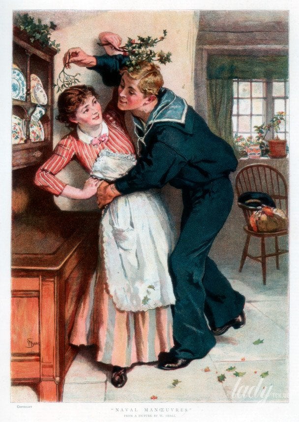 Різдвяний поцілунок під омелою / © Getty Images