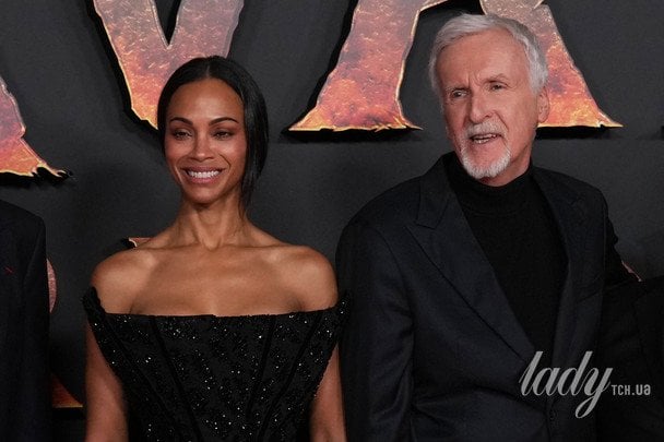 Зої Салдана та Джеймс Камерон / © Associated Press