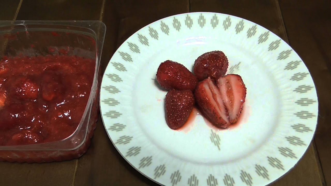 Як правильно розморозити полуницю