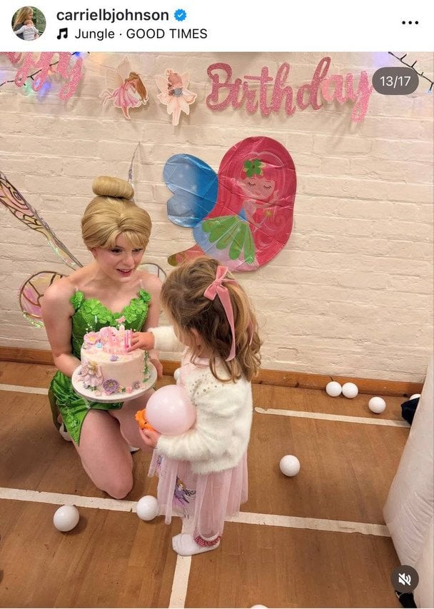 Донька Керрі та Бориса Джонсонів / © Instagram Керрі Джонсон