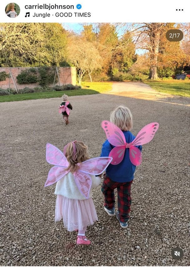 Діти Керрі та Бориса Джонсонів / © Instagram Керрі Джонсон