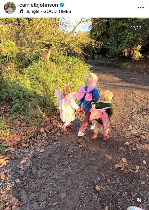 Діти Керрі та Бориса Джонсонів / © Instagram Керрі Джонсон