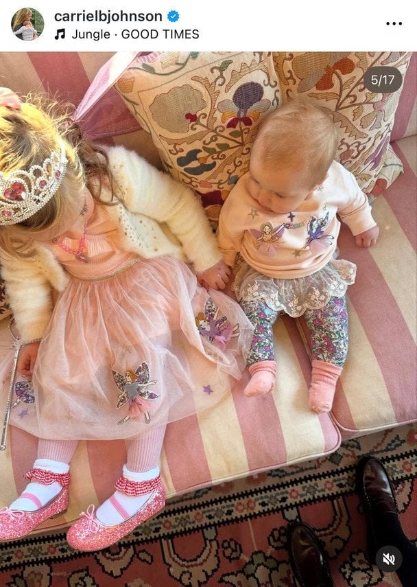 Діти Керрі та Бориса Джонсонів / © Instagram Керрі Джонсон