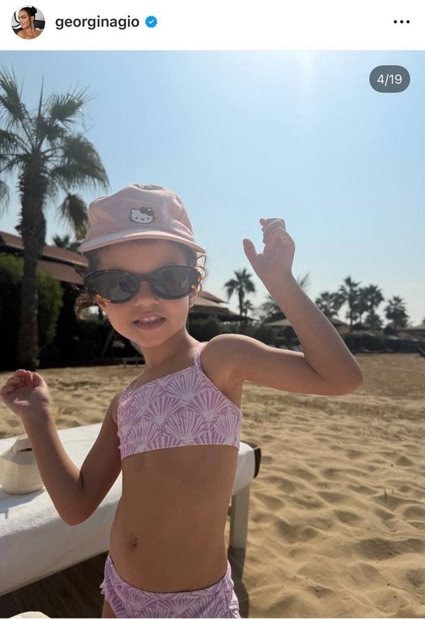 Дочка Джорджини Родрігес і Кріштіану Роналду / © Instagram Джорджини Родрігес