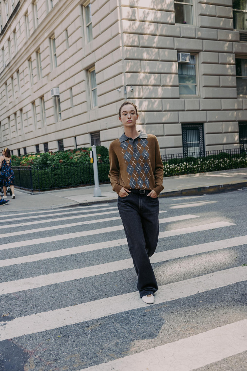 Светр аргайл