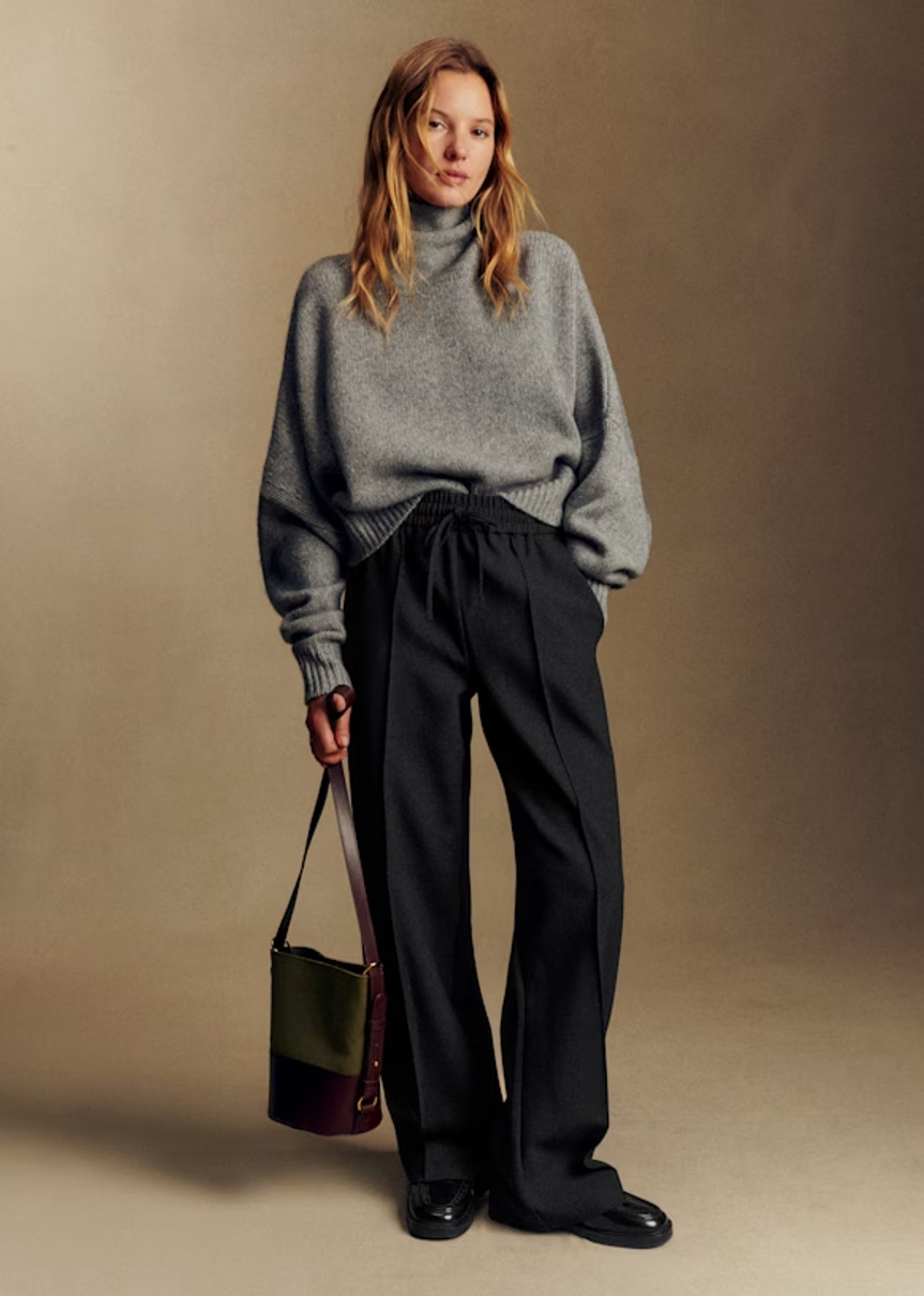 Образ із оверсайз светром