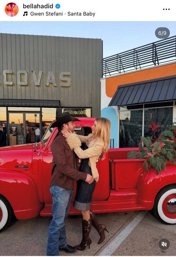 Белла Хадід із бойфрендом / © Instagram Белли Хадід