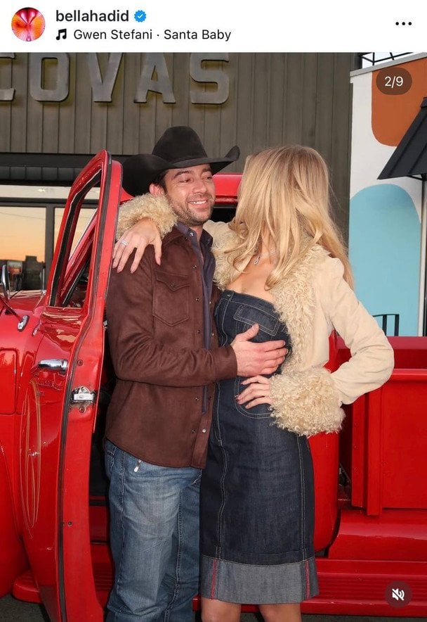 Белла Хадід із бойфрендом / © Instagram Белли Хадід