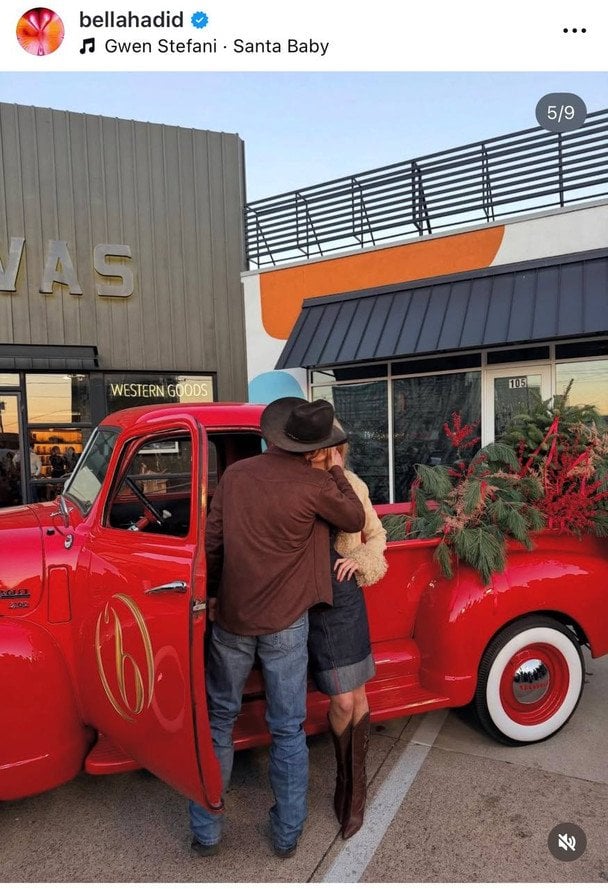 Белла Хадід із бойфрендом / © Instagram Белли Хадід