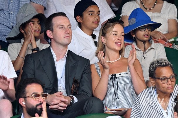 Оллі Льюїс та леді Амелія Віндзор на Вімблдоні / © Getty Images