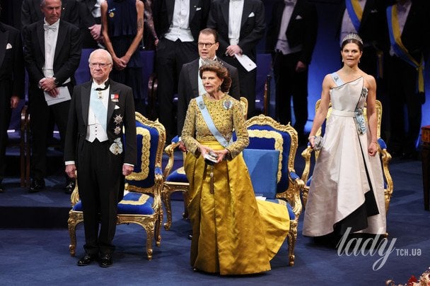 Король Карл XVI Густав, кронпринцеса Вікторія, її чоловік кронпринц Даніель і королева Сільвія / © Getty Images