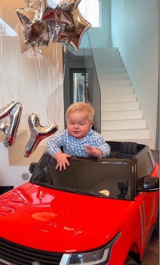 Син Володимира і Катерини Остапчуків / © instagram.com/ostapchukkaterynaa