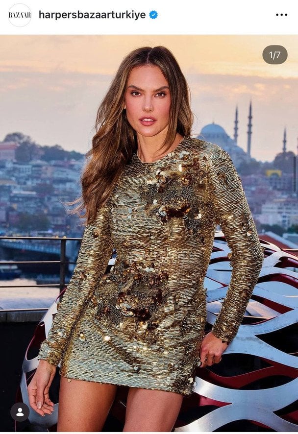 Алессандра Амбросіо, фото: instagram.com/harpersbazaarturkiye / © Instagram Алессандри Амбросіо