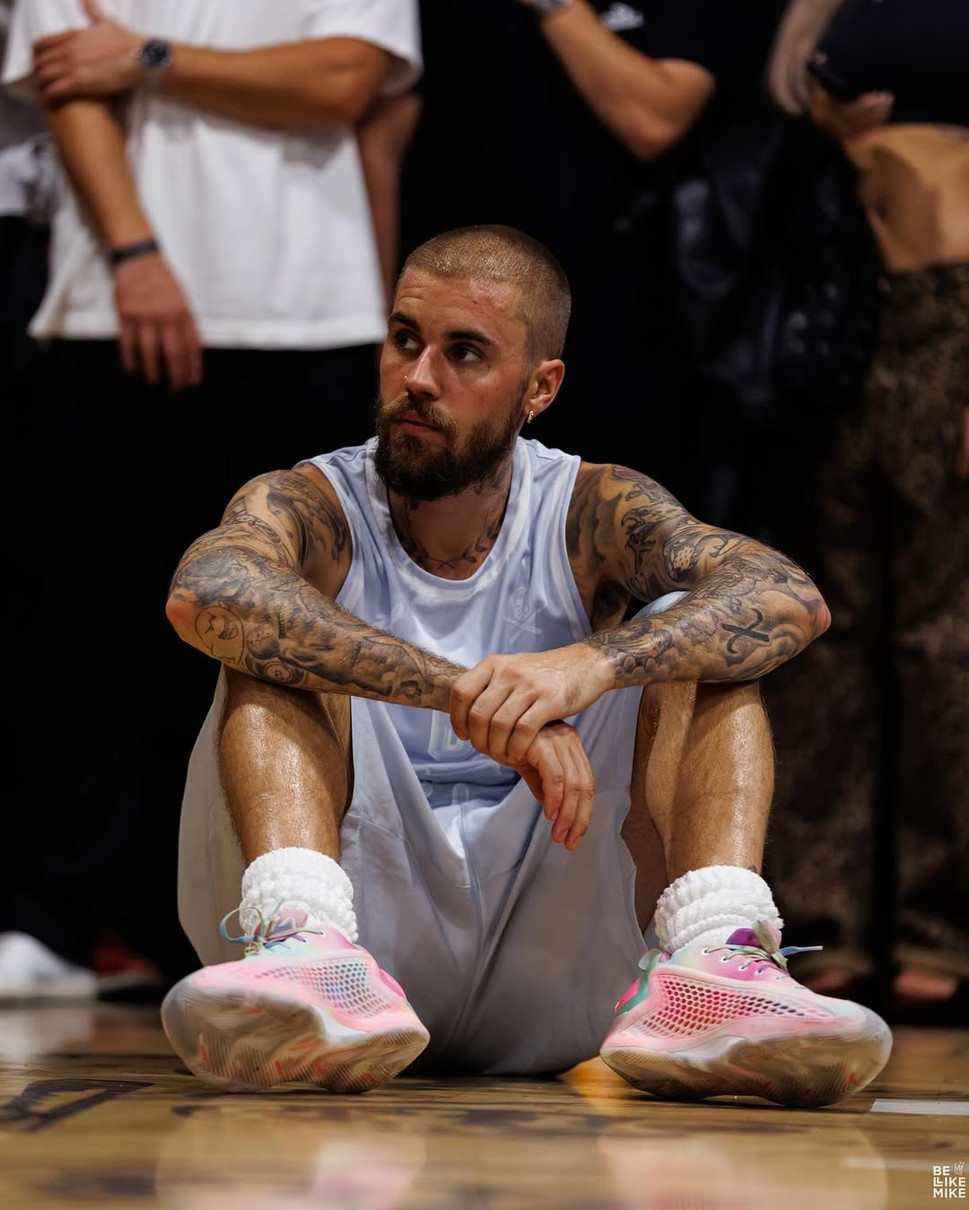 Джастін Бібер у спортивному одязі