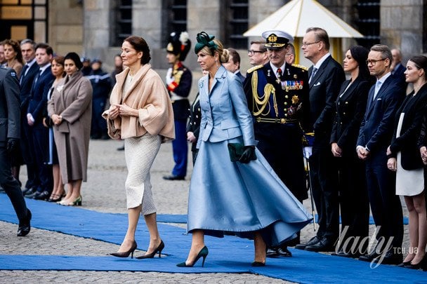 Королева Максима з першою леді Фінляндії / © Getty Images