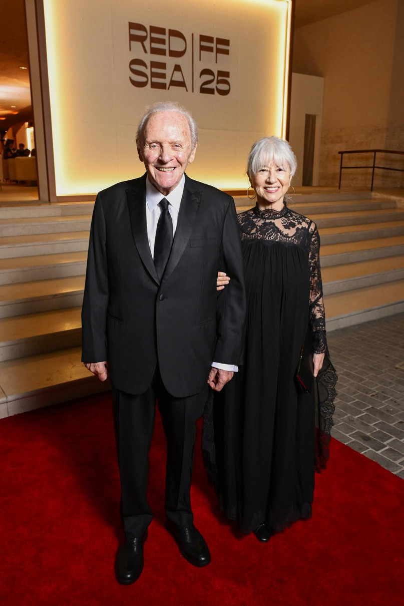 Ентоні Хопкінс і його дружина