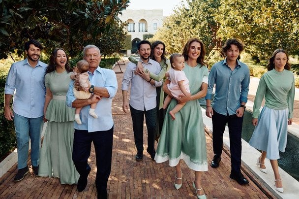 Йорданська королівська родина / © Instagram королеви Ранії