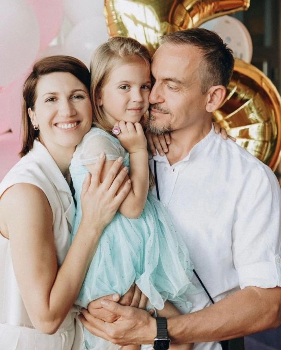 Аніта Луценко з чоловіком