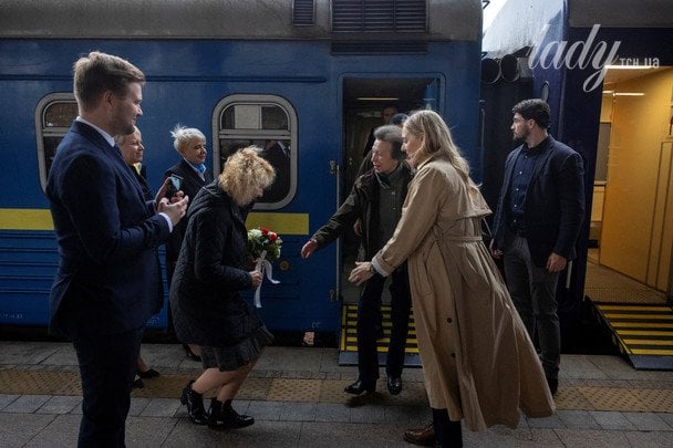 Принцеса Анна в Києві / © Getty Images