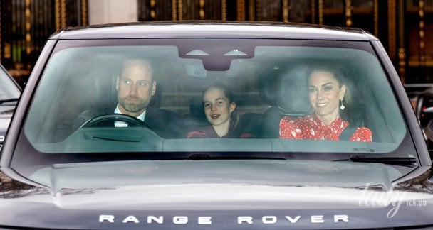 Принц Вільям, принцеса Шарлотта та принцеса Кейт / © Getty Images