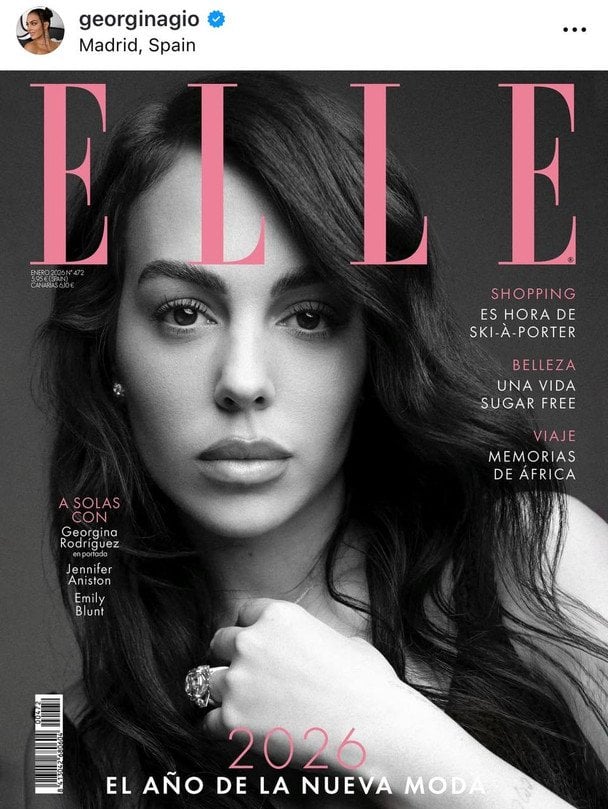 Джорджина Родрігес в&nbsp;Elle / &copy; Instagram Джорджини Родрігес