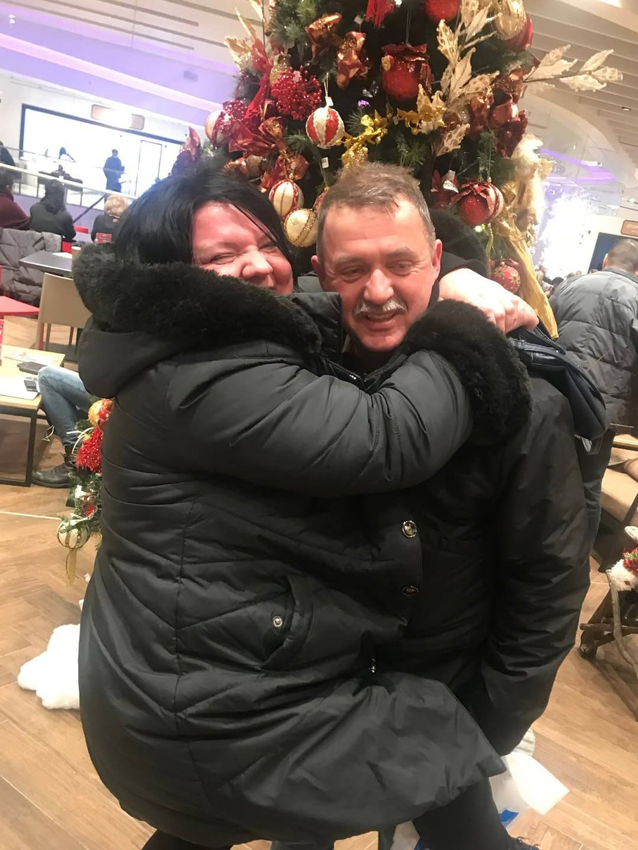 Оля Цибульська і сімейні фото