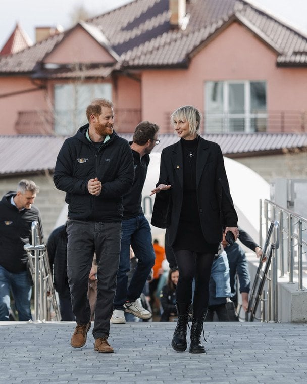 Принц Гаррі та Ольга Руднєва у Львові