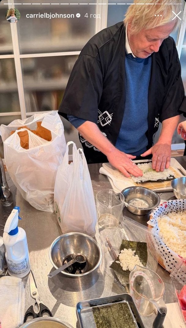 Борис Джонсон / © Instagram Керрі Джонсон