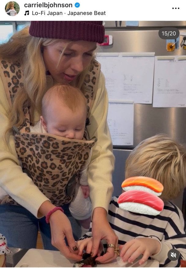 Керрі Джонсон із дітьми / © Instagram Керрі Джонсон