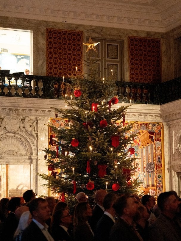 Ялинка на святі / © kongehuset.dk