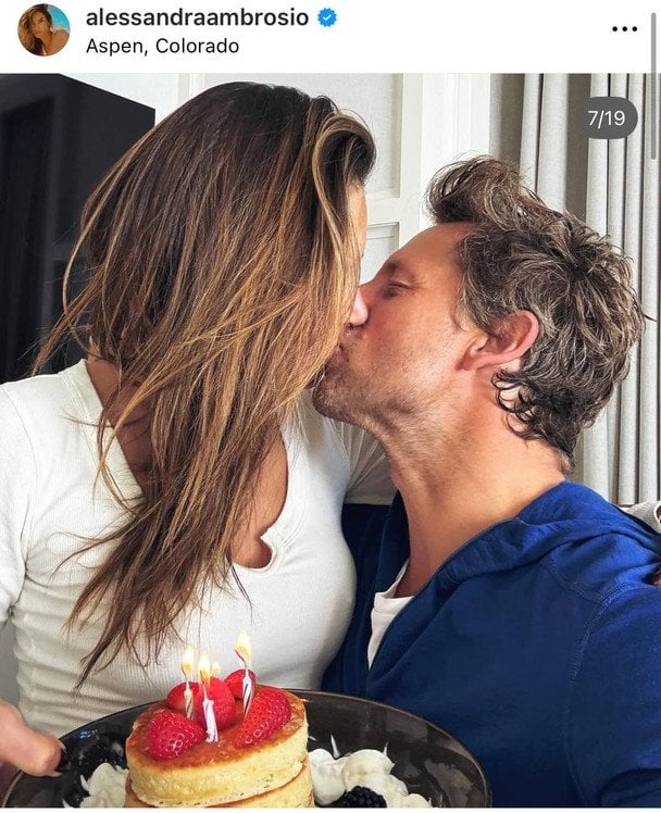 Алессандра Амбросіо і Бак Палмер / © Instagram Алессандри Амбросіо