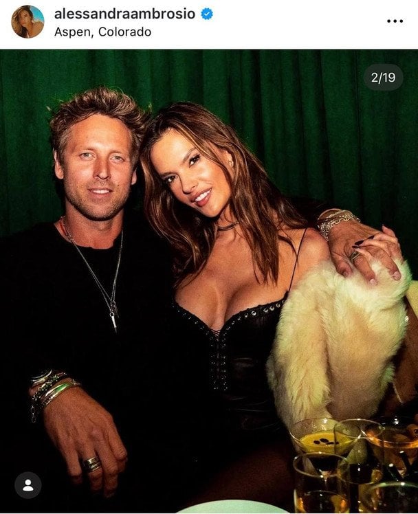 Алессандра Амбросіо і Бак Палмер / © Instagram Алессандри Амбросіо