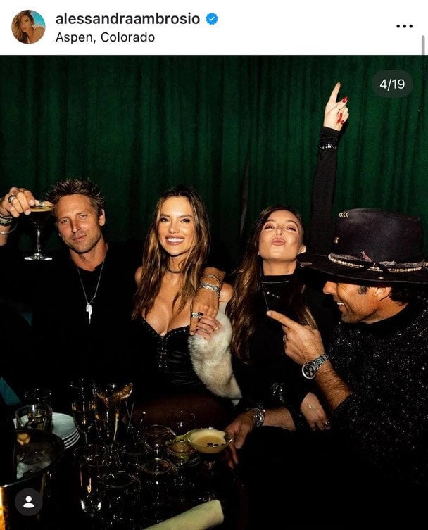 Алессандра Амбросіо і Бак Палмер / © Instagram Алессандри Амбросіо