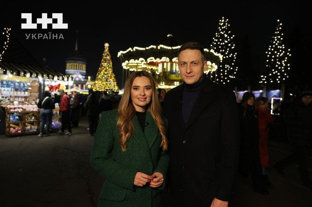 Наталія Островська та Святослав Гринчук / © пресслужба каналу "1+1"