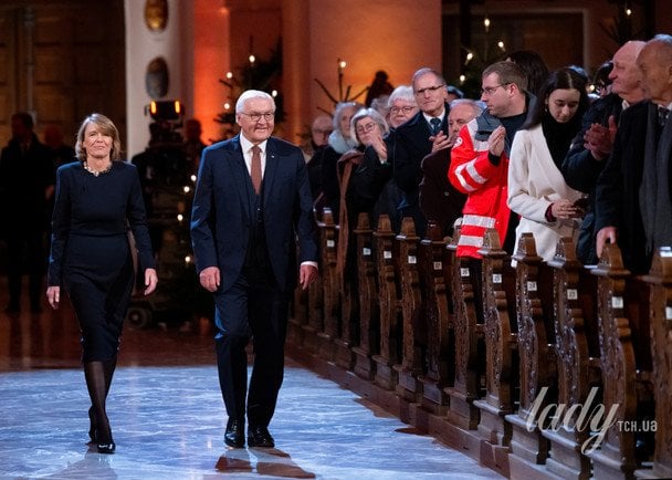 Ельке Бюденбендер і Франк-Вальтер Штайнмаєр / © Getty Images
