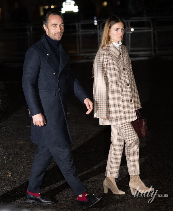 Джеймс Міддлтон з дружиною Алізе на різдвяному концерті принцеси Кейт / © Getty Images