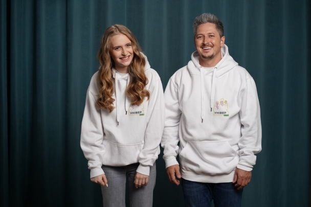 Олександр Педан із донькою