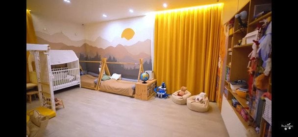 Дитяча кімната у будинку Світлани Тарабарової / © скриншот з відео