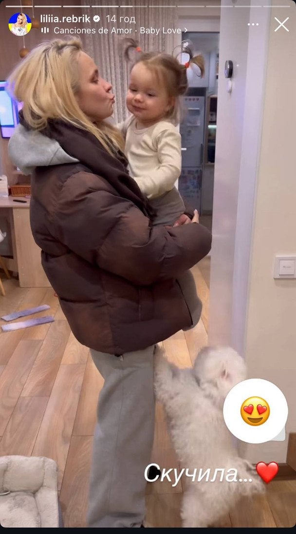 Лілія Ребрик із наймолодшою донькою / © instagram.com/liliia.rebrik