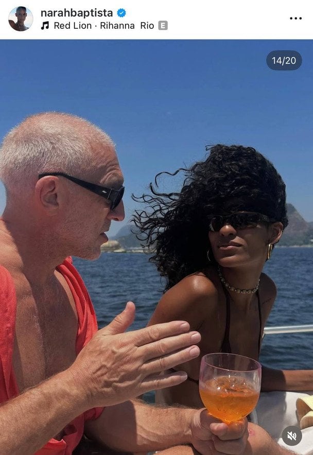 Нара Баптіста і Венсан Кассель