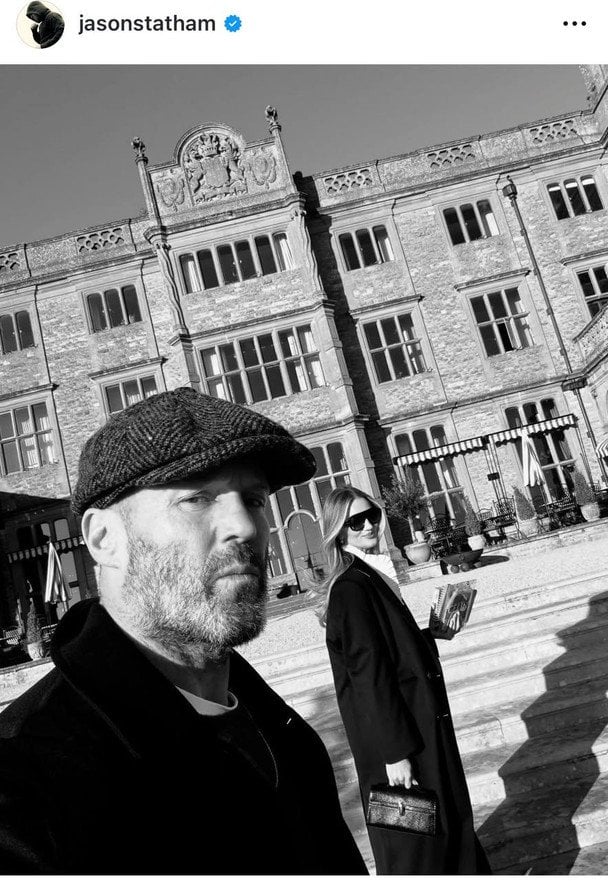 Джейсон Стейтем і Розі Гантінгтон-Вайтлі, фото: instagram.com/jasonstatham