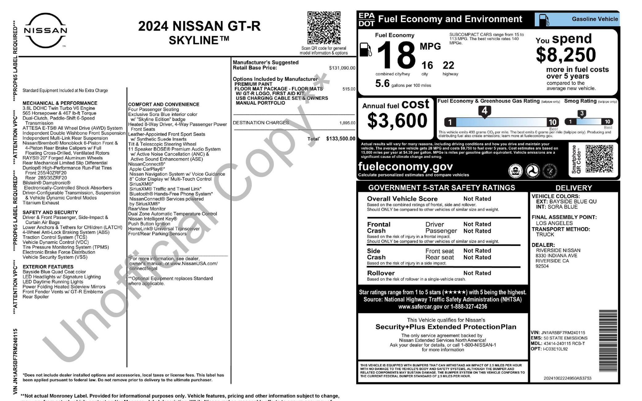 Рідкісний Nissan GT-R Skyline Edition не продали на аукціоні навіть за $222 000 - фото 1