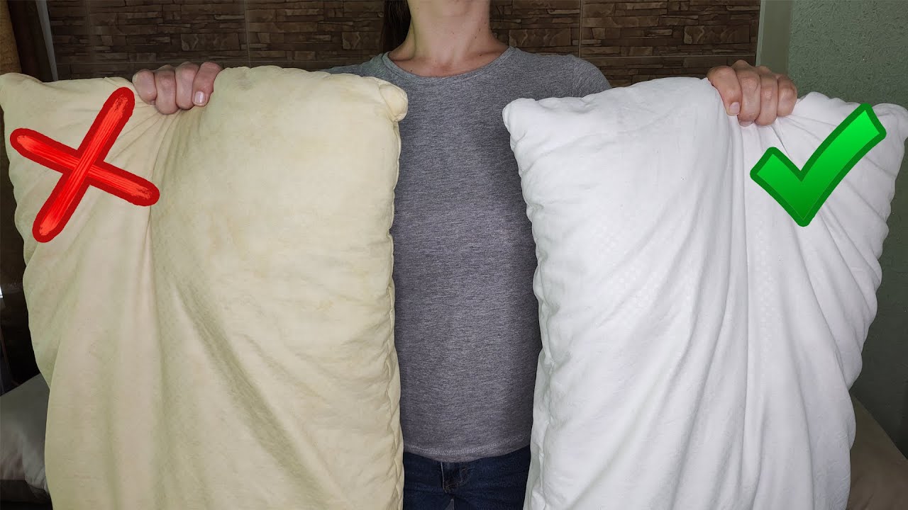 Господині розповіли, як позбутися жовтих плям на подушках без прання 