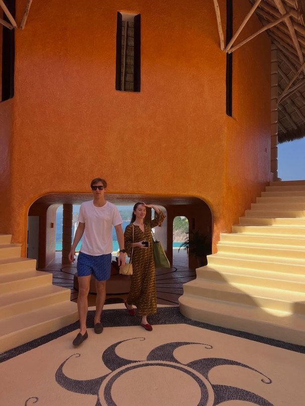 Принцеса Александра та Бен Сільвестр Штраутманн