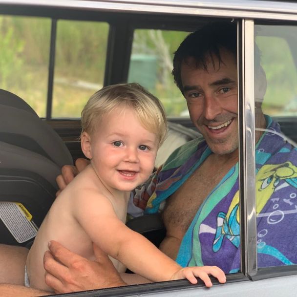 Кріс Фішер і його син Джин від Емі Шумер / © instagram.com/amyschumer