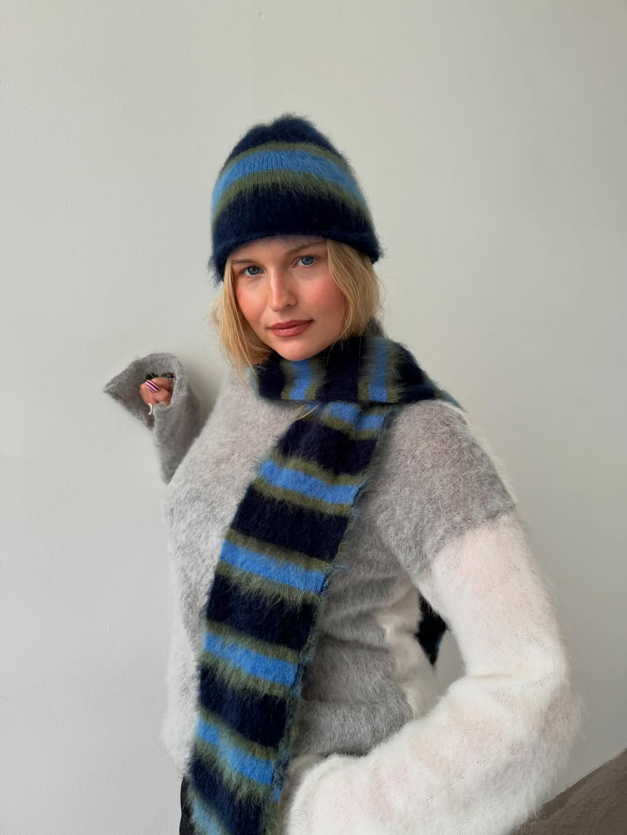 Образ із шапкою та шарфом