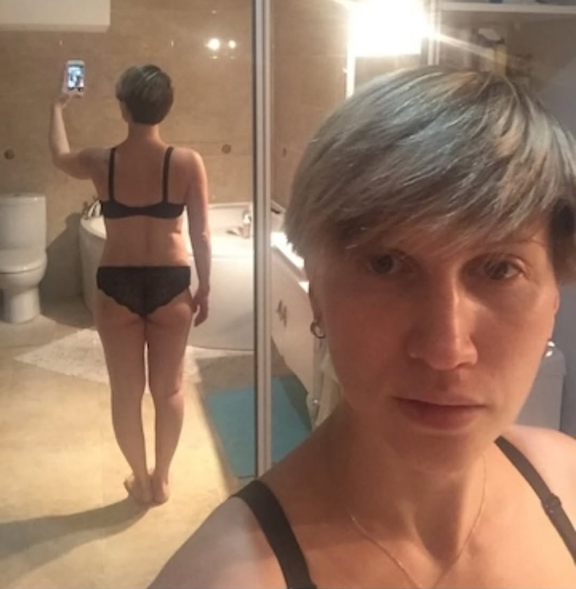 Аніта Луценко показала сідниці у трусиках